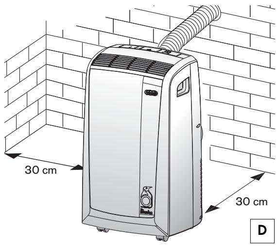 DELONGHI PAC EX124 SILENT - Préparation à l'emploi - 1