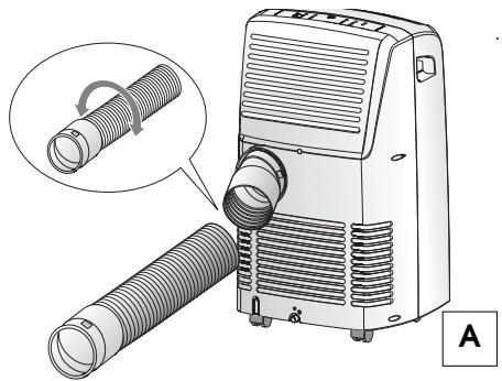 DELONGHI PAC EX124 SILENT - CLIMATIZAZIONE SENZA INSTALLAZIONE - 1