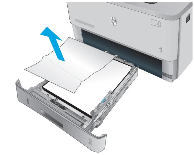 HP LASERJET ENTERPRISE FLOW MFP M681DH - Elimination des bourges papier dans le bac 2 - 2