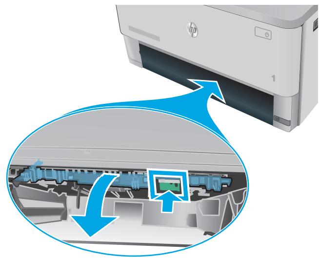 HP LASERJET ENTERPRISE FLOW MFP M681DH - Elimination des bourges papier dans l'unité recto verso - 2