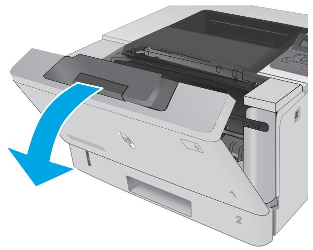 HP LASERJET ENTERPRISE FLOW MFP M681DH - Retrait et remplacement d'une cartouche de toner - 2