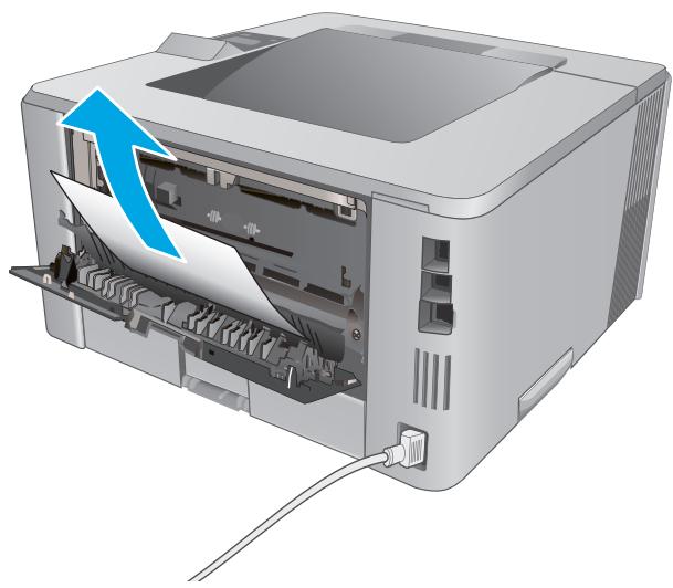 HP LASERJET ENTERPRISE FLOW MFP M681DH - Elimination des bourrages papier dans le bac de sortie - 3