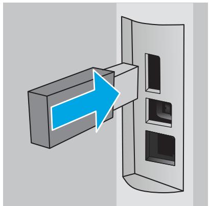 HP LASERJET ENTERPRISE FLOW MFP M681DH - Etape 1 : installation de la clef USB - 2