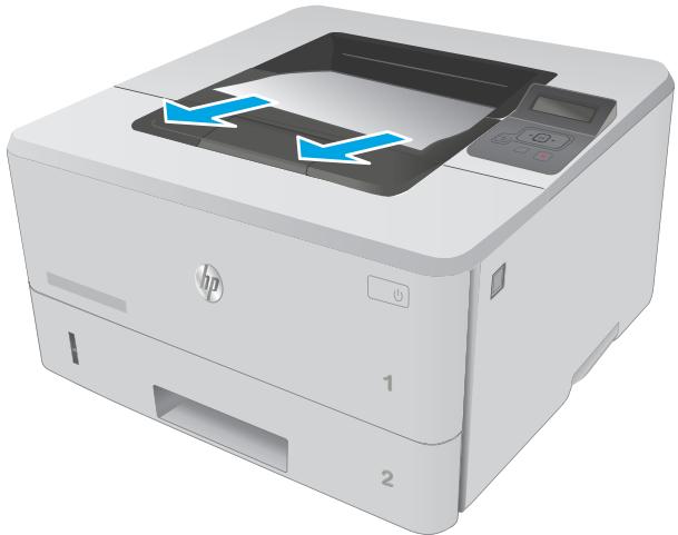 HP LASERJET ENTERPRISE FLOW MFP M681DH - Elimination des bourrages papier dans le bac de sortie - 1