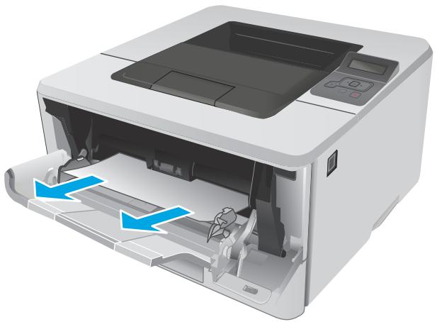 HP LASERJET ENTERPRISE M630  -  LASERJET ENTERPRISE M630DN -  LASERJET ENTERPRISE M631Z - Elimination des bourges papier dans le bac 1 - 1
