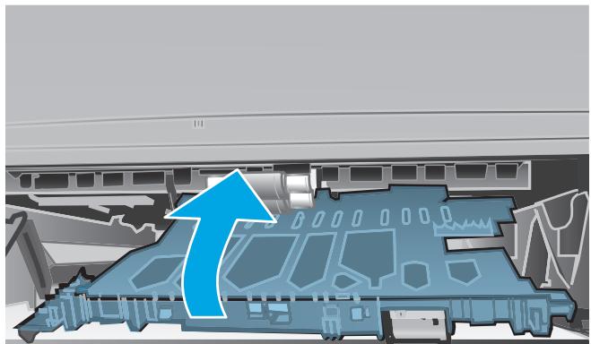 HP LASERJET ENTERPRISE M630  -  LASERJET ENTERPRISE M630DN -  LASERJET ENTERPRISE M631Z - Elimination des bourges papier dans l'unité recto verso - 4
