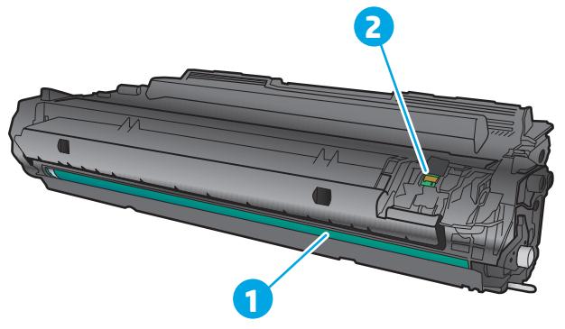 HP LASERJET ENTERPRISE M630  -  LASERJET ENTERPRISE M630DN -  LASERJET ENTERPRISE M631Z - Informations sur le toner - 3