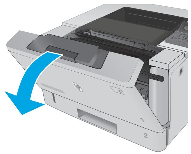 HP LASERJET ENTERPRISE M630  -  LASERJET ENTERPRISE M630DN -  LASERJET ENTERPRISE M631Z - Retrait et remplacement d'une cartouche de toner - 2