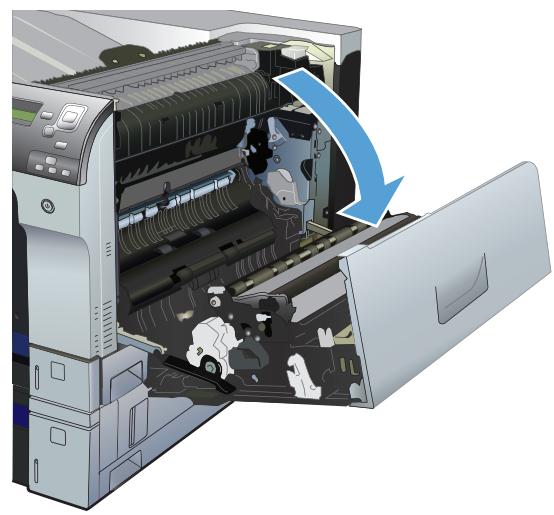 HP LASERJET ENTERPRISE MFP M631DN  -  LASERJET ENTERPRISE MFP M632F - Suppression des bourrages dans la porte supérieure droite - 1