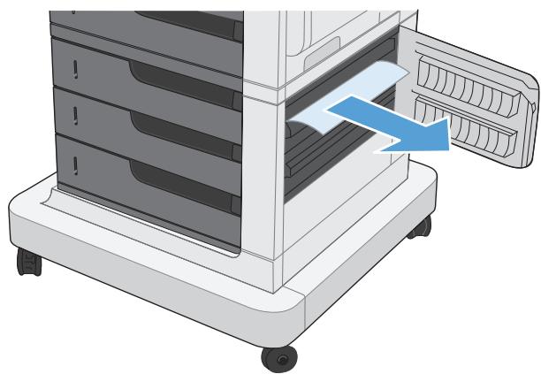 HP LASERJET ENTERPRISE MFP M631DN  -  LASERJET ENTERPRISE MFP M632F - Suppression des bourrages dans la porte inférieure droite - 2