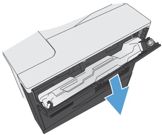 HP LASERJET ENTERPRISE MFP M631DN  -  LASERJET ENTERPRISE MFP M632F - Remplacement du réservoir de récapuration du toner - 2