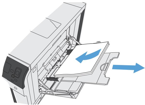 HP LASERJET ENTERPRISE MFP M631DN  -  LASERJET ENTERPRISE MFP M632F - Chargement du bac 1 - 3