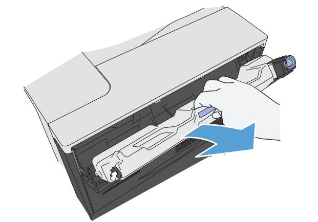 HP LASERJET ENTERPRISE MFP M631DN  -  LASERJET ENTERPRISE MFP M632F - Remplacement du réservoir de récapuration du toner - 3