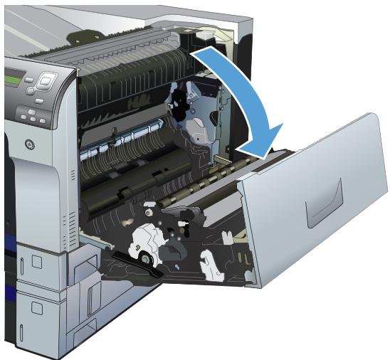 HP LASERJET ENTERPRISE M880Z - Suppression des bourrages dans la porte supérieure droite - 1