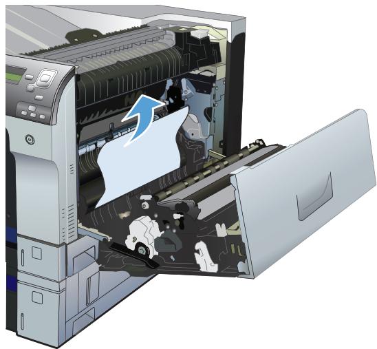 HP LASERJET ENTERPRISE M880Z - Suppression des bourrages dans la porte supérieure droite - 2