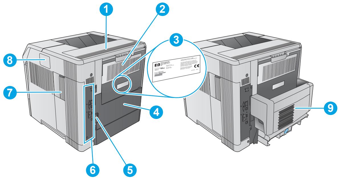 HP LASERJET ENTERPRISE FLOW M830Z - Vue arrêté de l'imprimante - 1