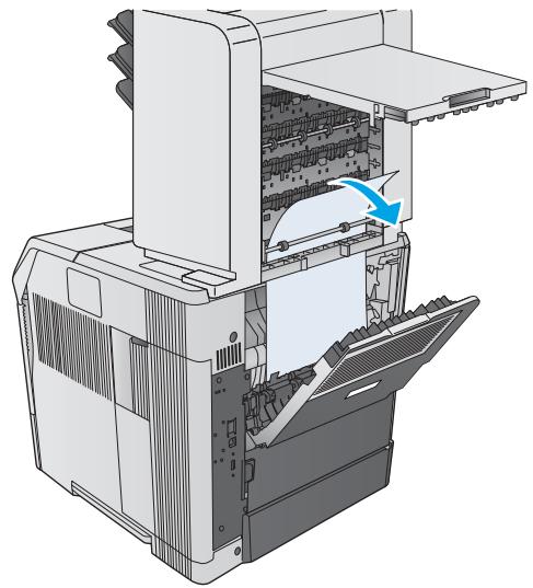 HP LASERJET ENTERPRISE FLOW M830Z - Elimination des bourages papier dans la trieuse à 5 bacs - 4
