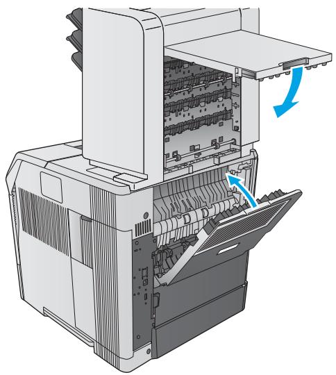 HP LASERJET ENTERPRISE FLOW M830Z - Elimination des bourages papier dans la trieuse à 5 bacs - 5