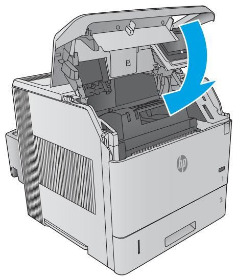 HP LASERJET ENTERPRISE FLOW M830Z - Elimination des bourrages papier dans la zone de la cartouche de toner - 9