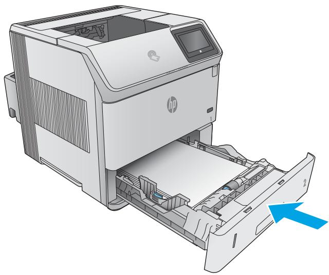HP LASERJET ENTERPRISE FLOW M830Z - Elimination des bourges papier dans le bac 2 et les bacs de 500 feuilles - 4