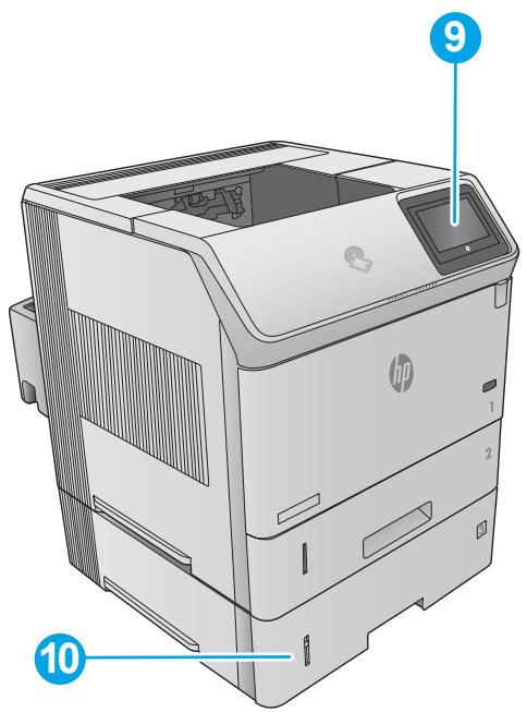 HP LASERJET ENTERPRISE FLOW M830Z - Vue de face du produit - 2