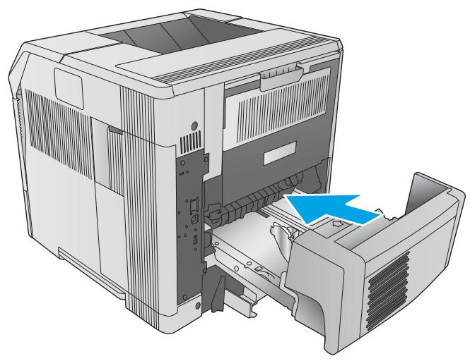 HP LASERJET ENTERPRISE FLOW M830Z - Elimination des bourrages papier dans la zone de l'unité de fusion - 11