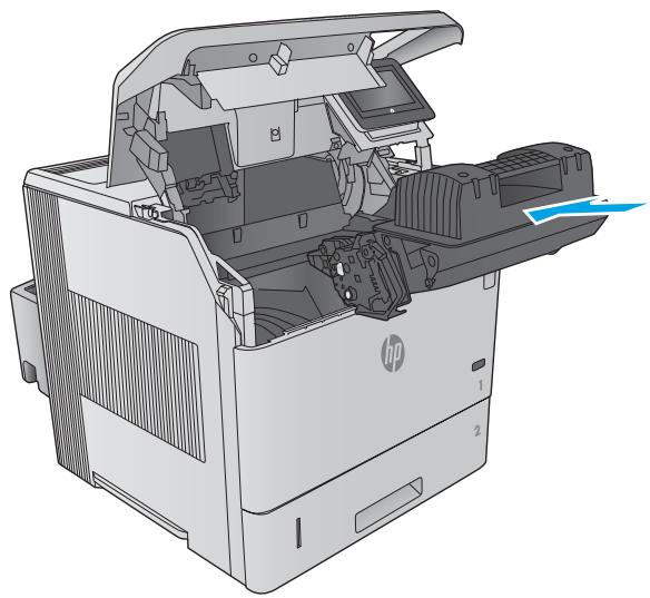 HP LASERJET ENTERPRISE FLOW M830Z - Elimination des bourrages papier dans la zone de la cartouche de toner - 8