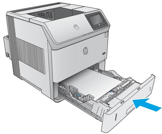 HP LASERJET ENTERPRISE FLOW M830Z - Ouvrez le bac. - 5