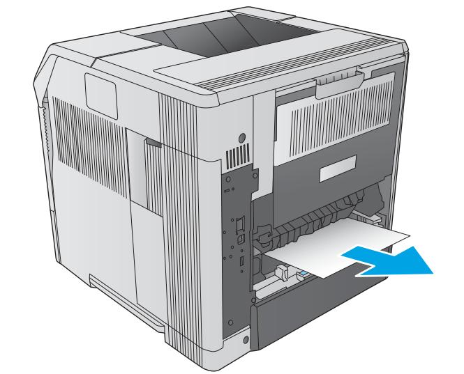 HP LASERJET ENTERPRISE FLOW M830Z - Elimination des bourges papier dans l'unité recto verso - 2