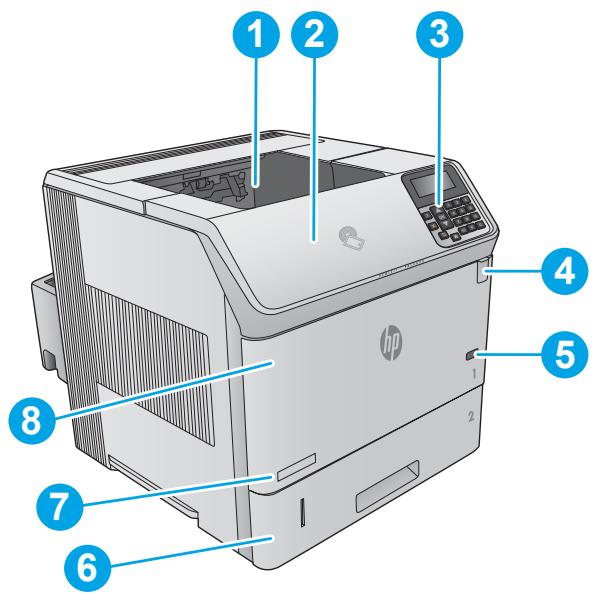 HP LASERJET ENTERPRISE FLOW M830Z - Vue de face du produit - 1