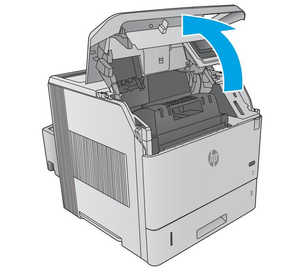 HP LASERJET ENTERPRISE FLOW M830Z - Elimination des bourrages papier dans la zone de la cartouche de toner - 1