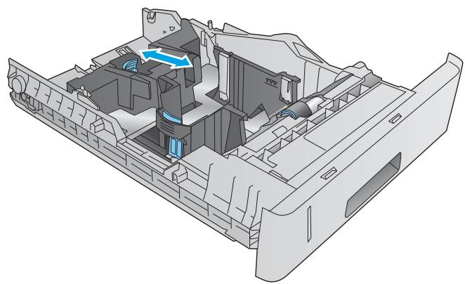 HP LASERJET ENTERPRISE FLOW M830Z - Chargement du papier dans le bac à support personnelisé - 3
