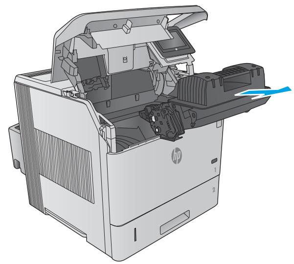 HP LASERJET MANAGED MFP E62555DN (J8J66A) - Élimination des bourrages papier dans la zone de la cartouche de toner - 2