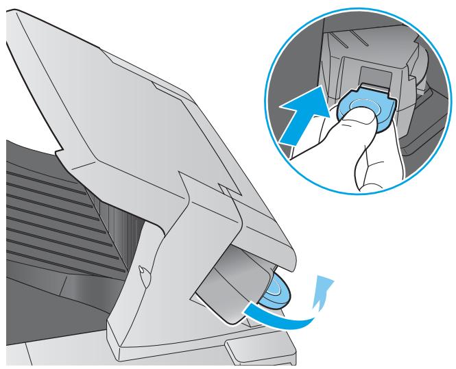 HP LASERJET MANAGED MFP E62555DN (J8J66A) - Retrait et remplacement de la cartouche d'agrafes - 2