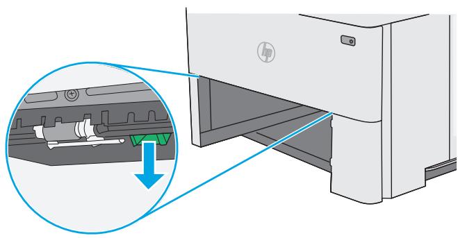 HP COLOR LASERJET MANAGED FLOW MFP E67560Z - Élimination des boursouflures papier dans l'unité recto verso - 2
