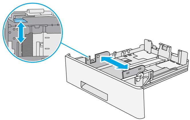 HP COLOR LASERJET MANAGED FLOW MFP E67560Z - Chargement de papier dans les bacs 2, 3, 4 et 5 - 4