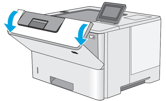HP COLOR LASERJET MANAGED FLOW MFP E67560Z - Élimination des bourages papier dans le bac 1 - 3