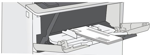 HP COLOR LASERJET MANAGED FLOW MFP E67560Z - Orientation des enveloppes - 1