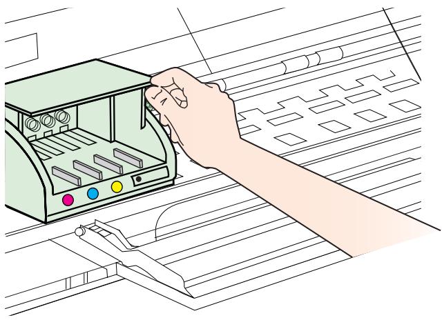 HP OFFICEJET 9012 - Retirez et réinstallez la tête d'impression - 2