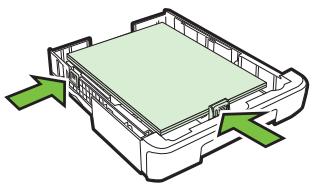 HP OFFICEJET 9012 - Pour charger des supports dans le bac 2 - 3