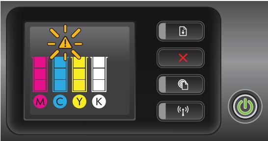 HP OFFICEJET 9012 - Signification des voyants du panneau de commande - 6