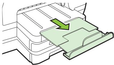 HP OFFICEJET 8730 - Pour charger des supports dans le bac 2 - 4