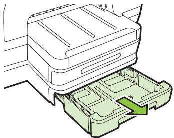 HP OFFICEJET 8730 - Pour charger des supports dans le bac 2 - 1
