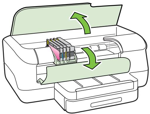 HP OFFICEJET 8730 - Retirez et réinstallé la tête d'impression - 1
