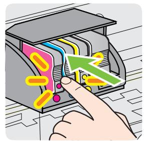 HP OFFICEJET 8730 - Pour remplacer les cartouches d'encre - 5