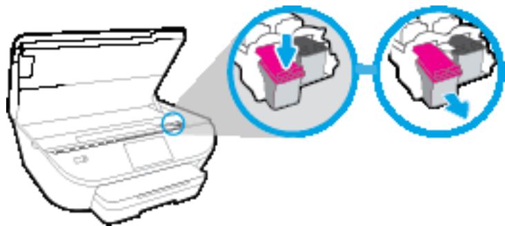 HP OFFICEJET 5220 - Pour remplacer les cartouches - 2