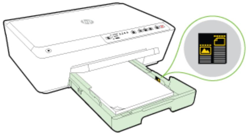HP OFFICEJET 6820 - To load standard paper - 5