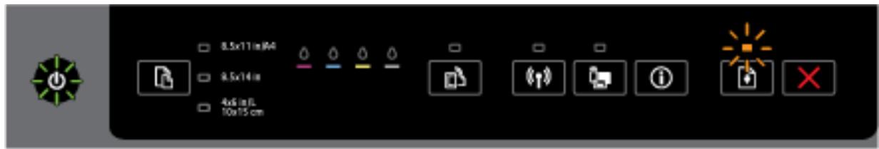 HP OFFICEJET 6820 - The Power button - 4