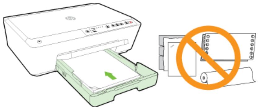 HP OFFICEJET 6820 - To load standard paper - 4