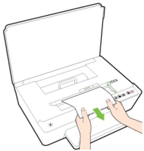 HP OFFICEJET 6820 - To clear a paper jam - 6